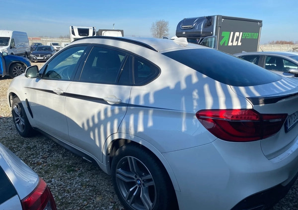 BMW X6 cena 99306 przebieg: 253314, rok produkcji 2016 z Recz małe 92